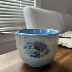 Lilo and stitch ramen bowl